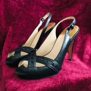 Cole Haan Black slingback